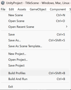 【Unity】Unity6から追加されたBuild Profilesを活用してみた – 株式会社ロジカルビート
